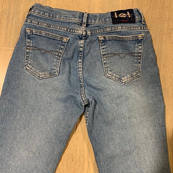 Vintage 90s l.e.i flare jeans, great condition - Picture 5 of 15